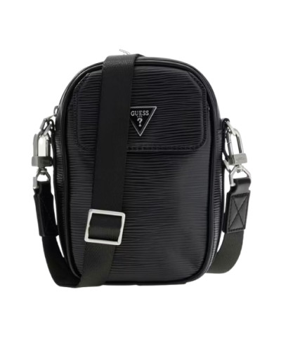 Borsa Guess tracolla uomo Milano crossbody micro nero UB27GU05 HMMIPWP6225