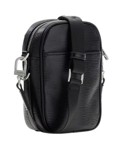 Borsa Guess tracolla uomo Milano crossbody micro nero UB27GU05 HMMIPWP6225