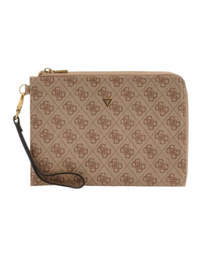 Borsa uomo Guess pochette mini clutch Milano 4G logo UB27GU12 PMBALOP5235