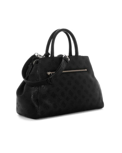Borsa donna Guess mano/spalla Blake large satchel black logo B27GU105 PD222207