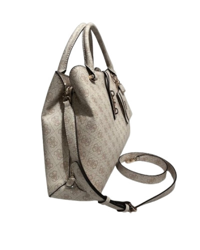 Borsa donna Guess a mano/tracolla Yvonne stone logo B27GU120 SG237822
