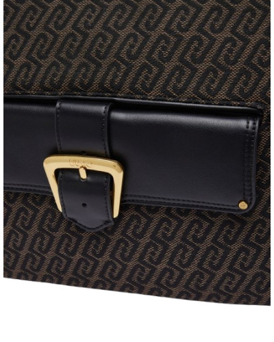 Borsa donna Liu-jo Rocsana M Hobo testa di moro B27LJ03 AF6016 T378A