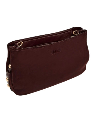 Borsa donna Liu-jo Gerona Crossbody M Deep red aubergin B27LJ21 AF6033 T711A 91718