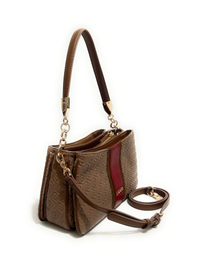 Borsa donna Liu-jo Crossbody S Ematite mocha B27LJ20 AF6107 E1141 71409