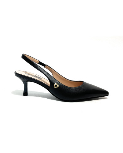 Scarpe donna Love Moschino decolleté in pelle nero D27MO03 JA10356G1PIE0000