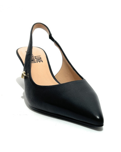 Scarpe donna Love Moschino decolleté in pelle nero D27MO03 JA10356G1PIE0000