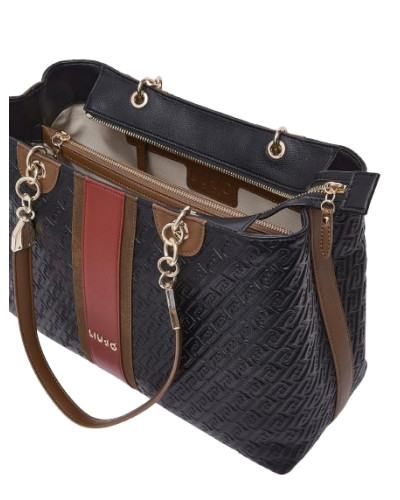 Borsa donna Liu-jo Ematite Tote M Deep brown B27LJ30 AF6104 E1141 91419
