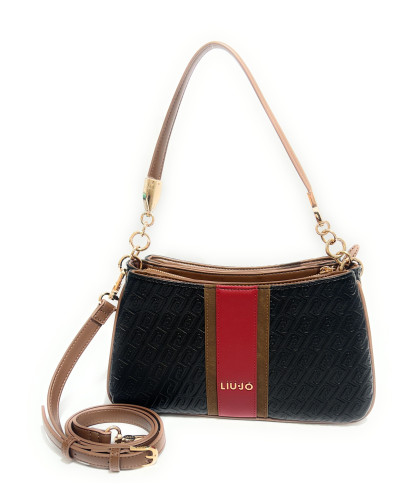 Borsa donna Liu-jo Crossbody S Ematite nero B27LJ32 AF6107 E1141 22222