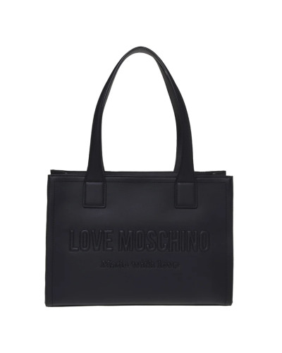 Borsa donna Love Moschino shopper in ecopelle nero B27MO01 JC4045PP1PLE0000