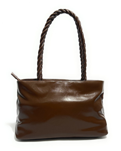 Borsa donna Love Moschino Recycled leather marrone B27MO08 JC4133PP1PL1130A