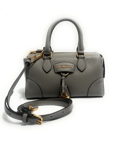 Borsa donna a mano/ tracolla Love Moschino pelle grigio B27MO11 JC4157PP1PL1301A