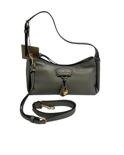 Borsa donna a mano/ tracolla Love Moschino pelle grigio B27MO10 JC4159PP1PL1301A
