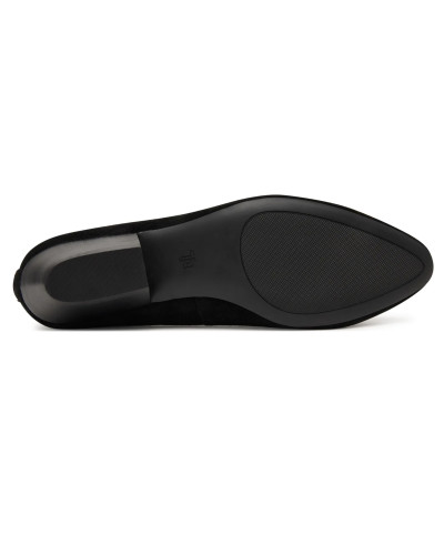 Scarpe donna Lauren Ralph Lauren Decolletè Weslee suede black D27RL06 802P15819001