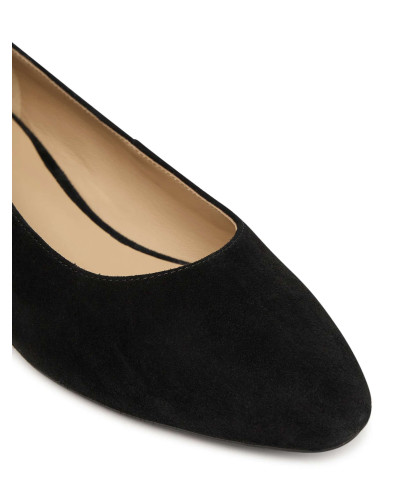 Scarpe donna Lauren Ralph Lauren Decolletè Weslee suede black D27RL06 802P15819001