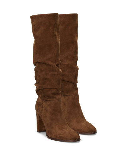 Stivale Lauren Ralph Lauren Artizan Tall suede brown D27RL01 802937807002