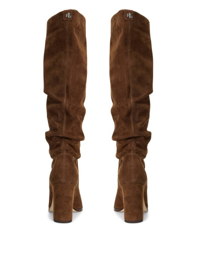 Stivale Lauren Ralph Lauren Artizan Tall suede brown D27RL01 802937807002