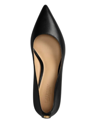 Scarpe donna Lauren Ralph Lauren Decolletè Adrienne suede black D27RL04 802P09030001