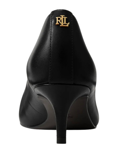 Scarpe donna Lauren Ralph Lauren Decolletè Adrienne suede black D27RL04 802P09030001
