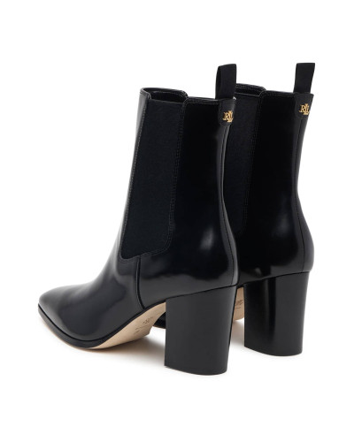 Stivaletto Lauren Ralph Lauren Raelynn in pelle black D27RL05 802P12049001