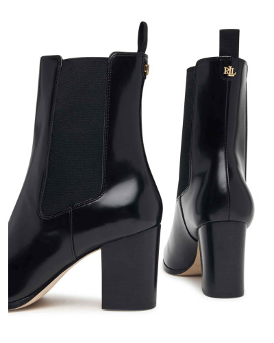 Stivaletto Lauren Ralph Lauren Raelynn in pelle black D27RL05 802P12049001