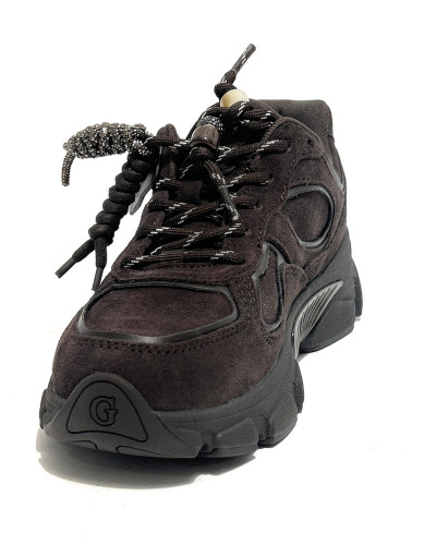 Scarpe donna sneaker Guess Irrina brown D27GU33 FLFIRRSUE12