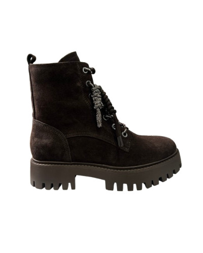 Scarpe donna Guess stivaletto brown D27GU32 FLFFIZSUE10