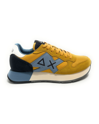 Sneaker Sun68 Jaki 2.0 Solid suede/ nylon giallo sole U27SU01 Z46121