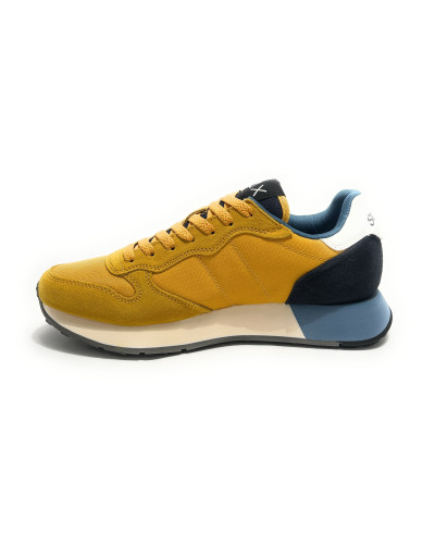 Sneaker Sun68 Jaki 2.0 Solid suede/ nylon giallo sole U27SU01 Z46121