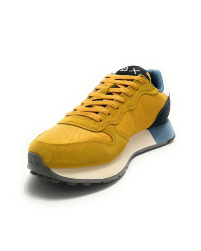 Sneaker Sun68 Jaki 2.0 Solid suede/ nylon giallo sole U27SU01 Z46121