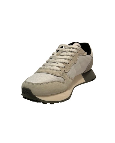 Sneaker Sun68 Jaki 2.0 Solid suede/ nylon bianco 01 U27SU02 Z46121