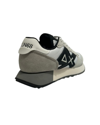 Sneaker Sun68 Jaki 2.0 Solid suede/ nylon bianco 01 U27SU02 Z46121