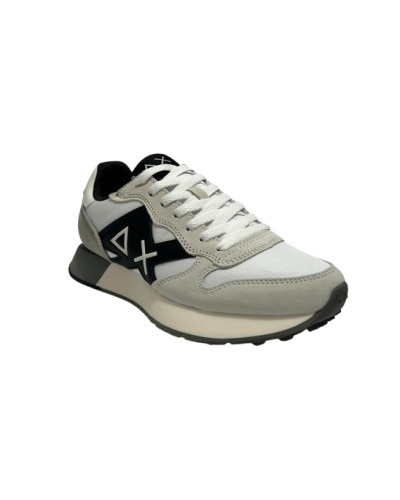 Sneaker Sun68 Jaki 2.0 Solid suede/ nylon bianco 01 U27SU02 Z46121