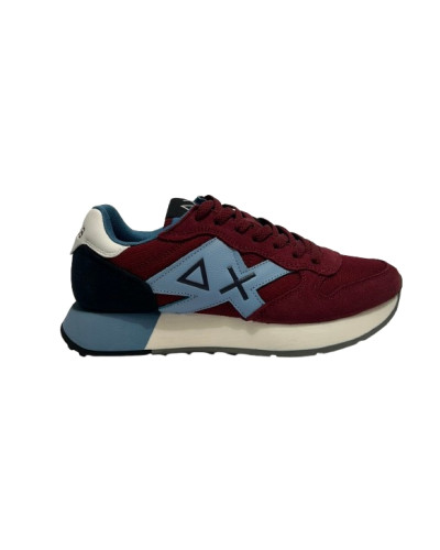Sneaker Sun68 Jaki 2.0 Solid suede/ nylon 35 bordeaux U27SU03 Z46121