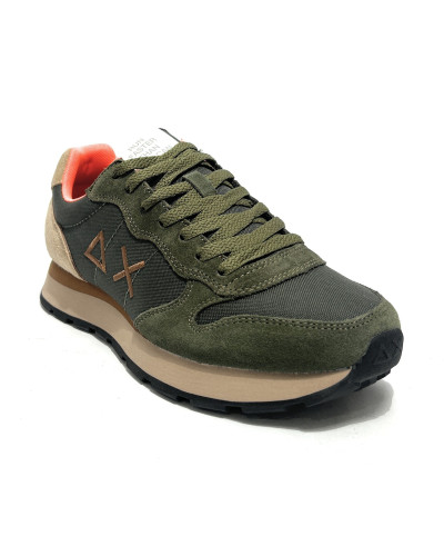 Sneaker running Sun68 Tom multicolor 74 militare scuro U27SU04 Z46108