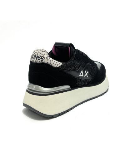 Sneaker Sun68 big Stargirl 11 nero D27SU01 Z46230
