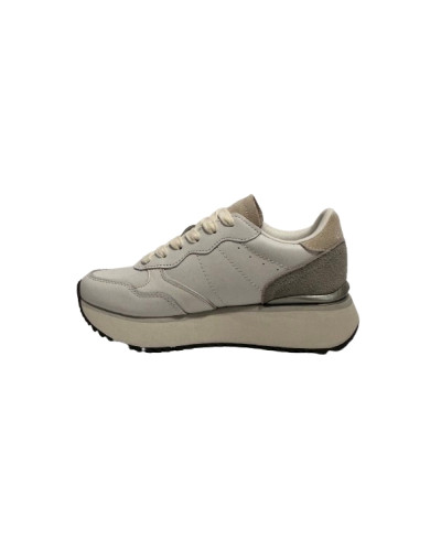Sneaker Sun68 Big Ally leather 01 bianco D27SU05 Z46217