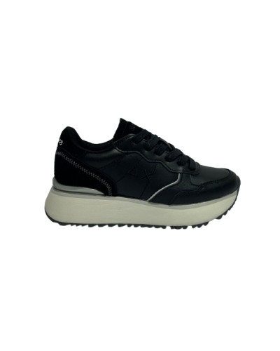 Sneaker Sun68 Big Ally leather 11 nero D27SU03 Z46217