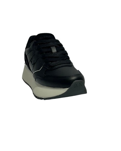 Sneaker Sun68 Big Ally leather 11 nero D27SU03 Z46217