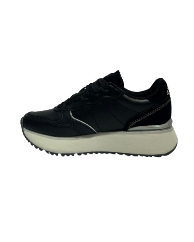 Sneaker Sun68 Big Ally leather 11 nero D27SU03 Z46217