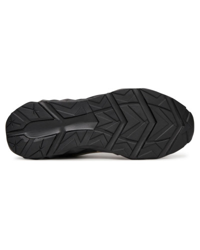 Sneaker EA7 Emporio Armani Ultimate C2 Kombat Core triple black/ light gold U27EA01 X8X217 XK433 R969