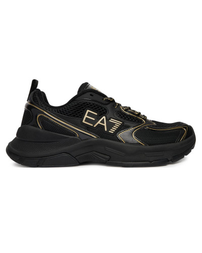 Sneaker EA7 Emporio Armani Predator triple black/ gold unisex U27EA03 X8X249 XK446 MZ177