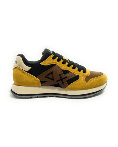 Sneaker uomo Sun68 Jaki bicolor giallo sole U27SU06 Z46122