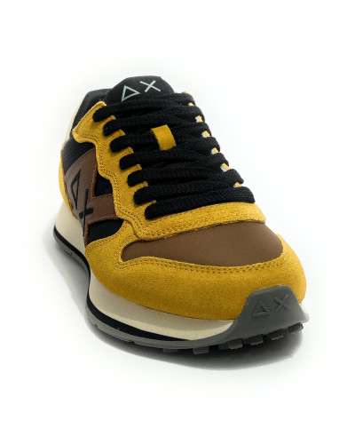 Sneaker uomo Sun68 Jaki bicolor giallo sole U27SU06 Z46122