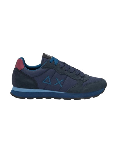 Sneaker running Sun68 Tom Solid 0735 navy blue/ bordeaux U27SU08 Z46101