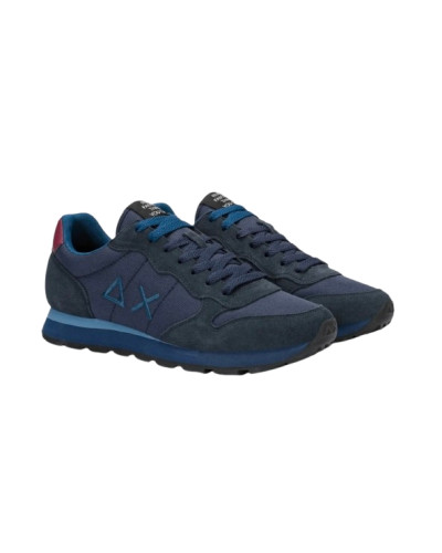 Sneaker running Sun68 Tom Solid 0735 navy blue/ bordeaux U27SU08 Z46101