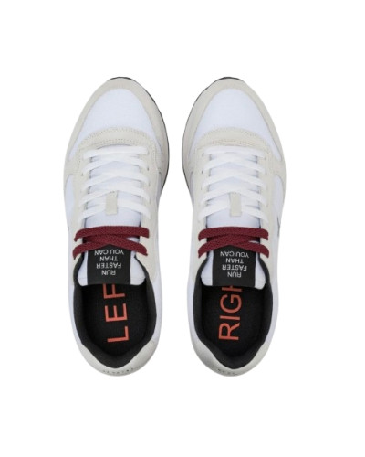 Sneaker running Sun68 Tom Solid 01 bianco U27SU12 Z46101