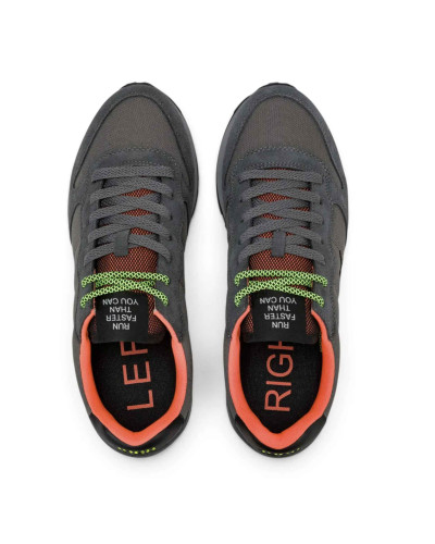 Sneaker running Sun68 Tom Fluo 47 grigio scuro U27SU14 Z46102