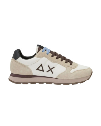 Sneaker running Sun68 Tom Solid 01 bianco panna U27SU17 Z46101