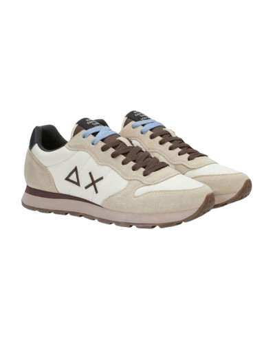 Sneaker running Sun68 Tom Solid 01 bianco panna U27SU17 Z46101