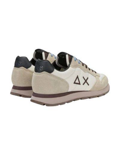 Sneaker running Sun68 Tom Solid 01 bianco panna U27SU17 Z46101